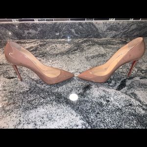 Christian Louboutin Pigalle Pumps Beige/Gold 39.5